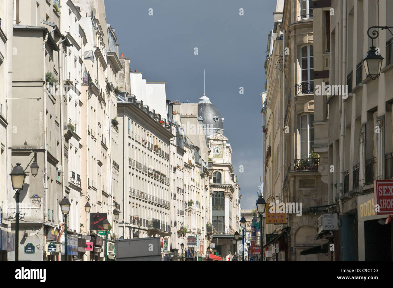 Rue SaintDenis, Paris Stock Photo 40235244 Alamy