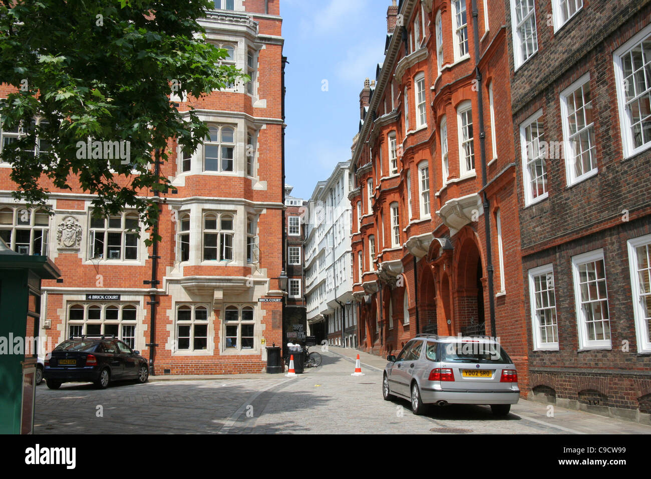 London, Inns of Court, Inner Temple Barrister Stock Photo