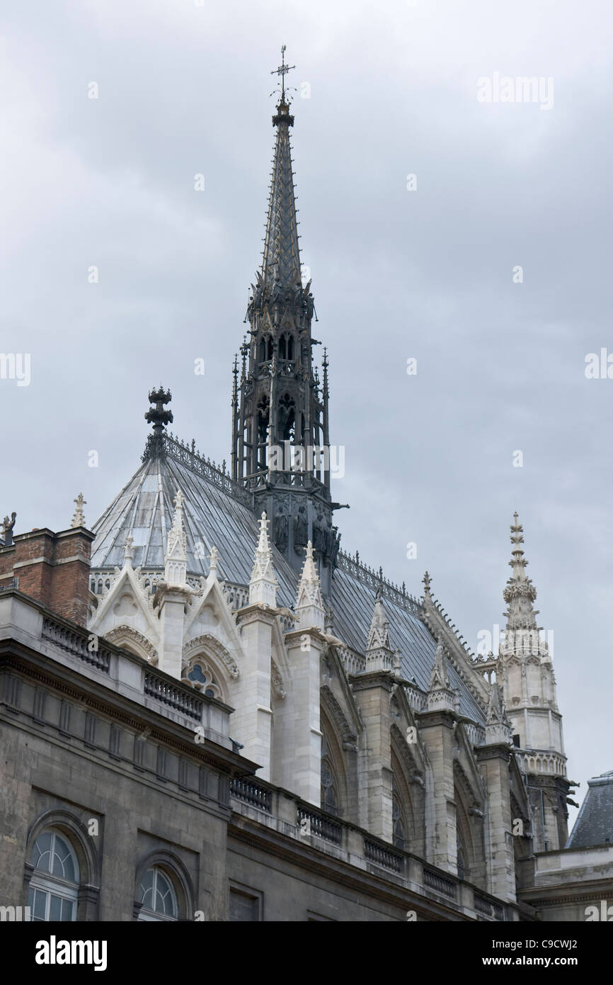 Sainte Chapelle Paris Exterior Stock Photos &amp; Sainte Chapelle Paris ...