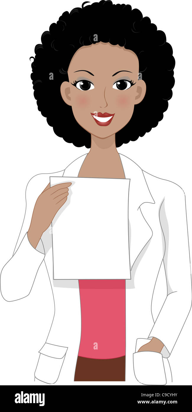 Illustration female pharmacist hi-res stock photography and images - Alamy