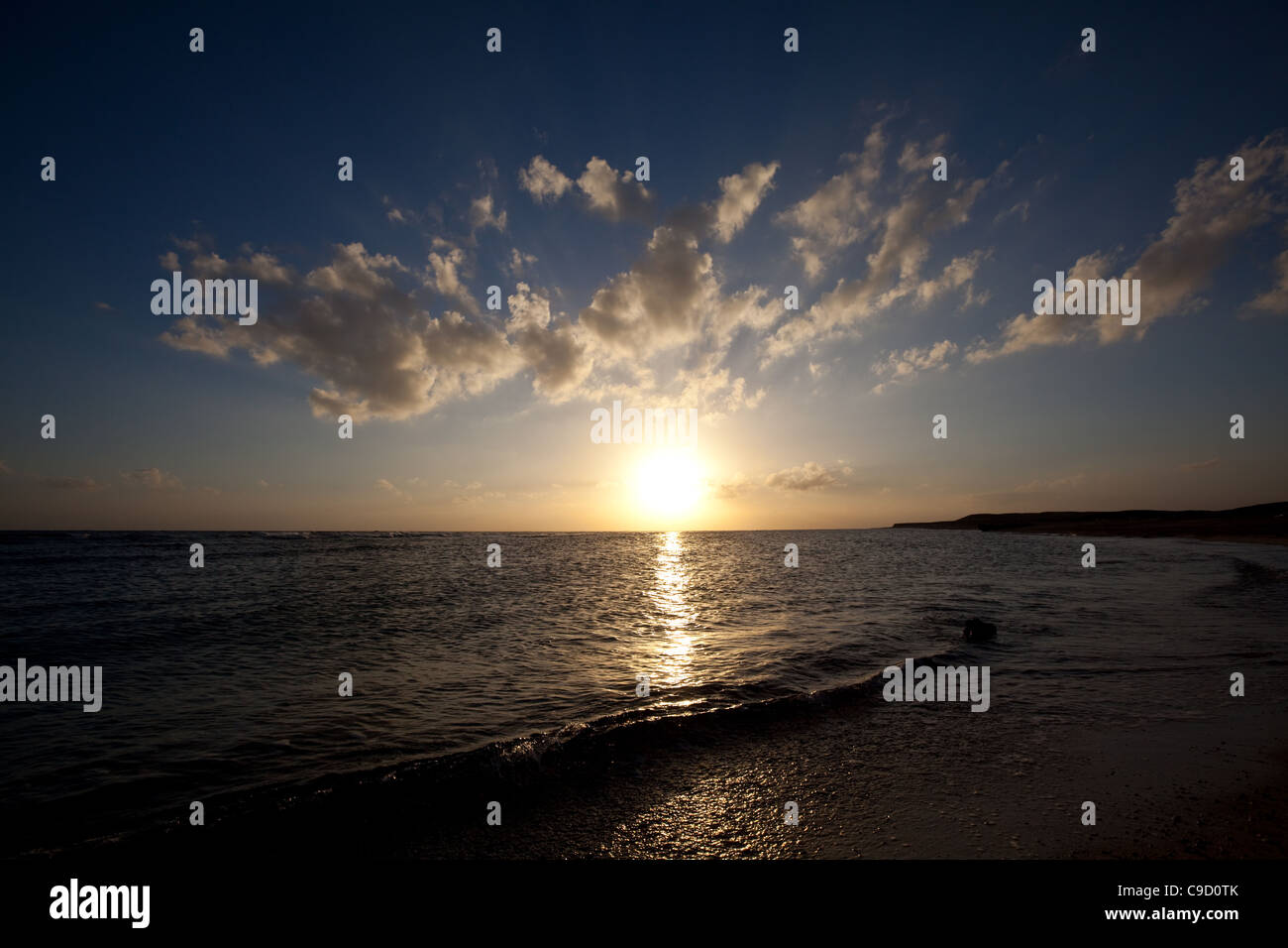 sunrise on Red Sea in Egypt Stock Photo - Alamy