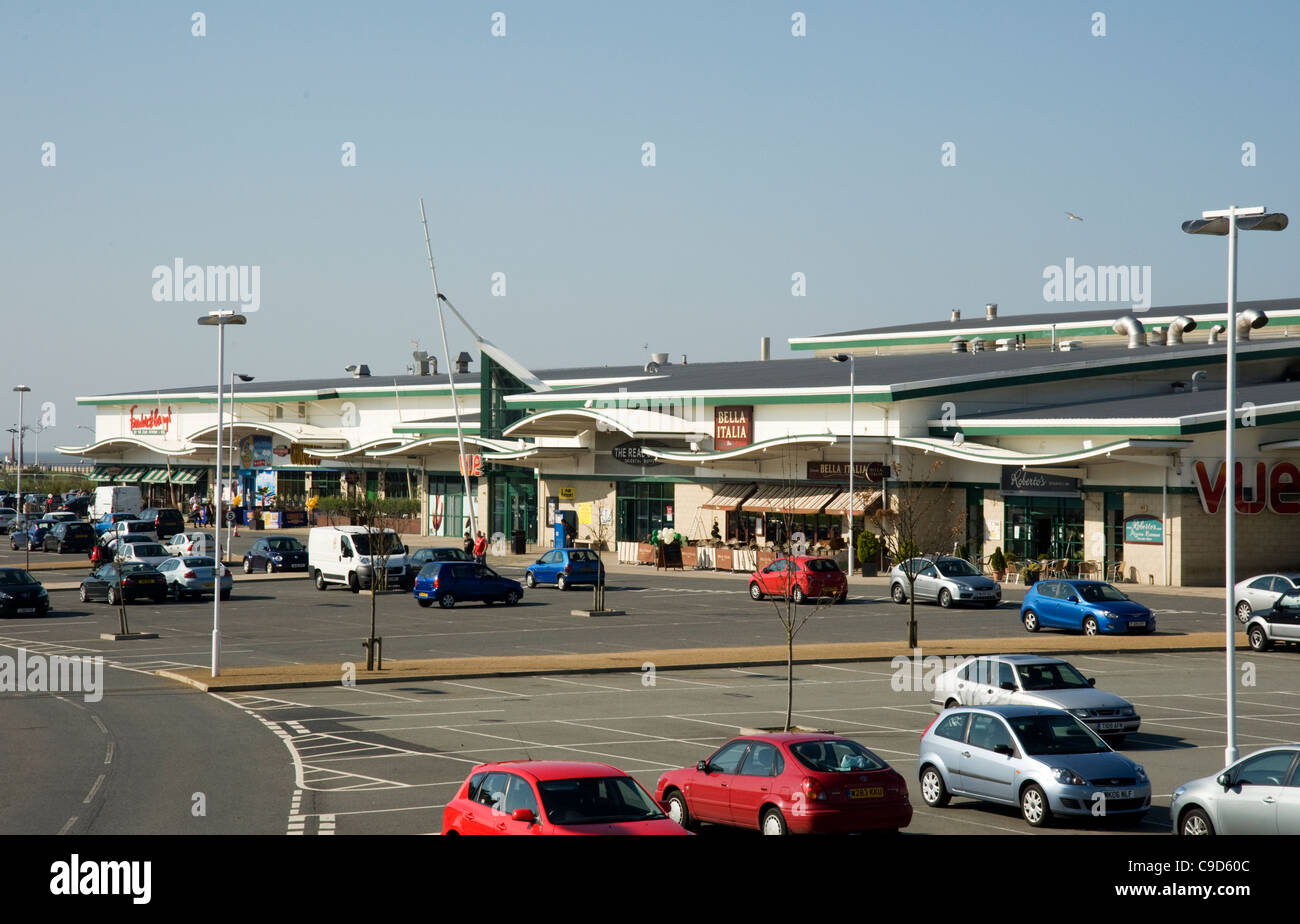 Shopping centre center southport hires stock photography and images