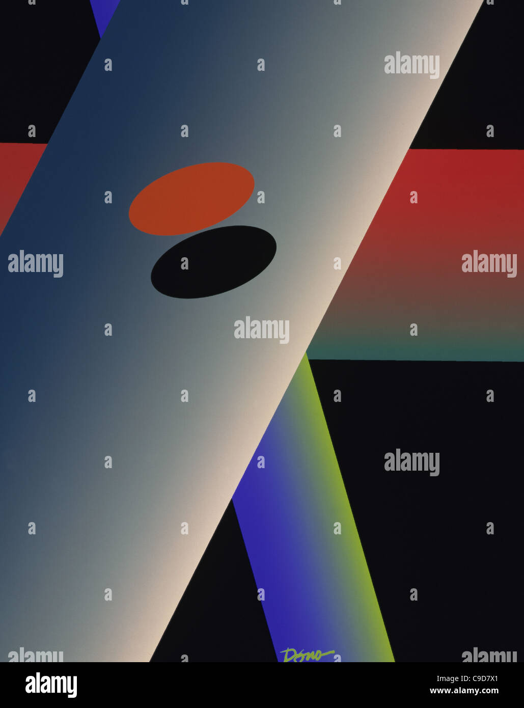 Illusion 1999 Diana Ong (b.1940 Chinese-American) Computer graphics ...