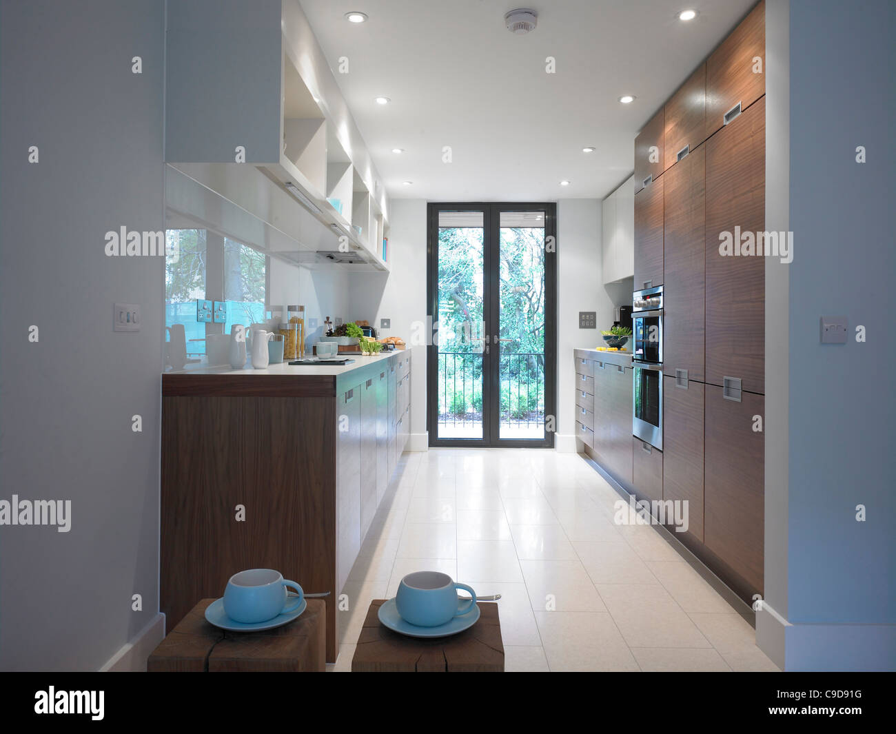interior view of kitchen Stock Photo Alamy