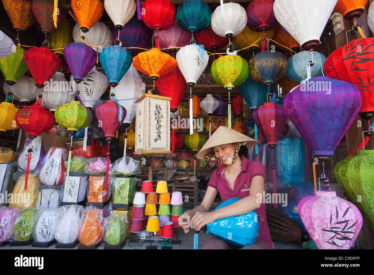 Vietnam, Hoi An, Paper Lantern Shop Stock Photo Alamy