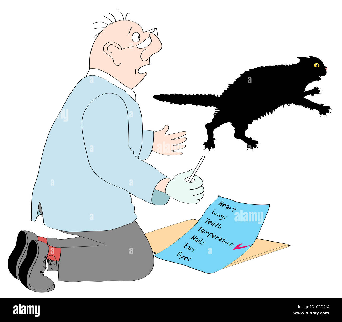 Picture of American anxious hi-res stock photography and images - Alamy