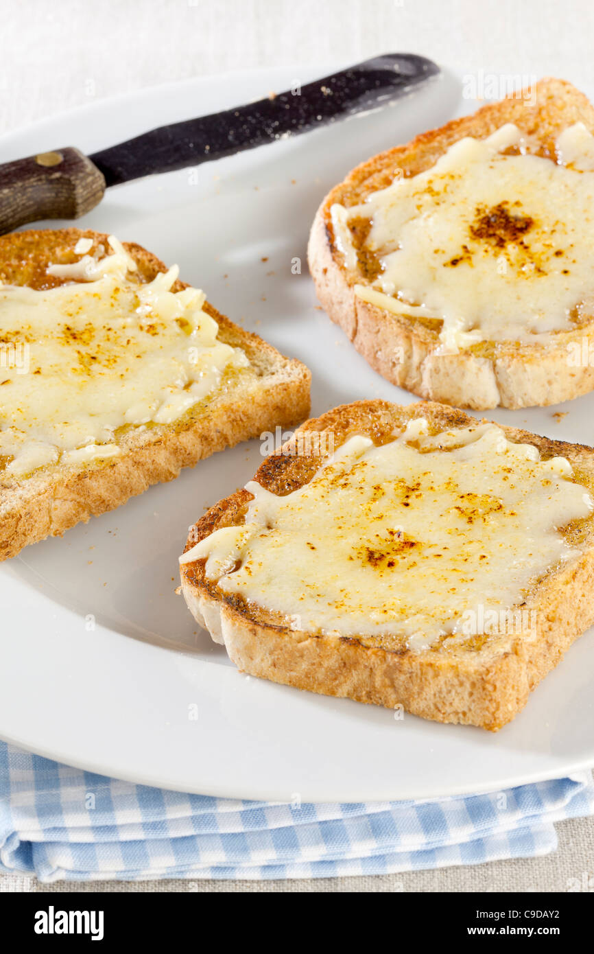 cheese on toast Stock Photo Alamy