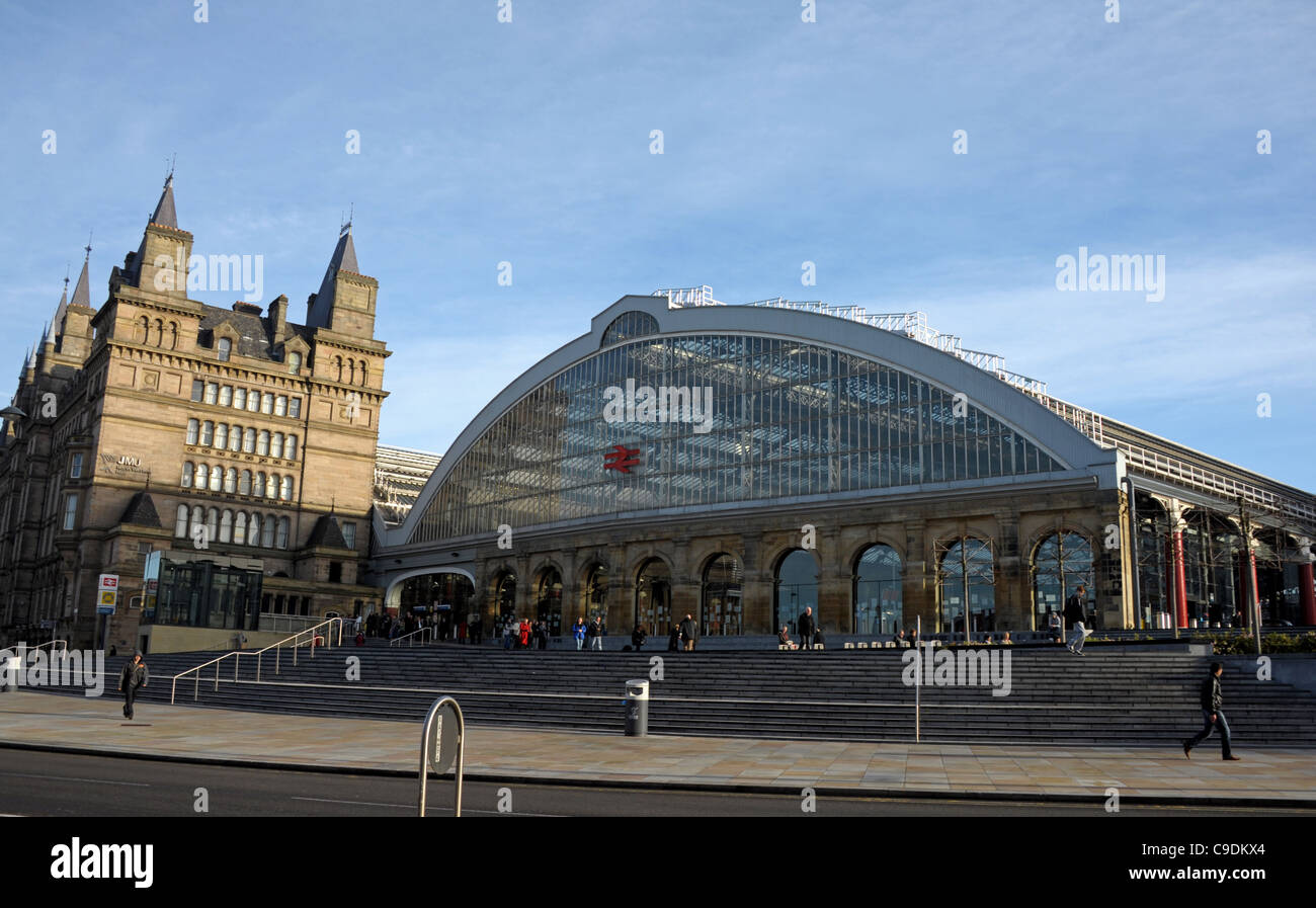 Lime Street Station, Liverpool, Merseyside, Britain, UK Stock Photo