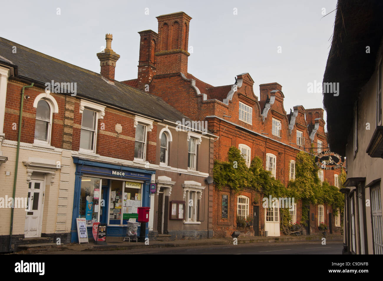Mace Village shop Scole Store Norfolk England Stock Photo Alamy