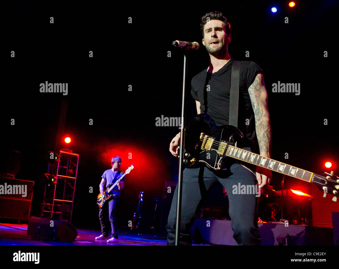 27.11.2011. Moscow. Russia. Concert in the Crocus City Hall. Pictured ...