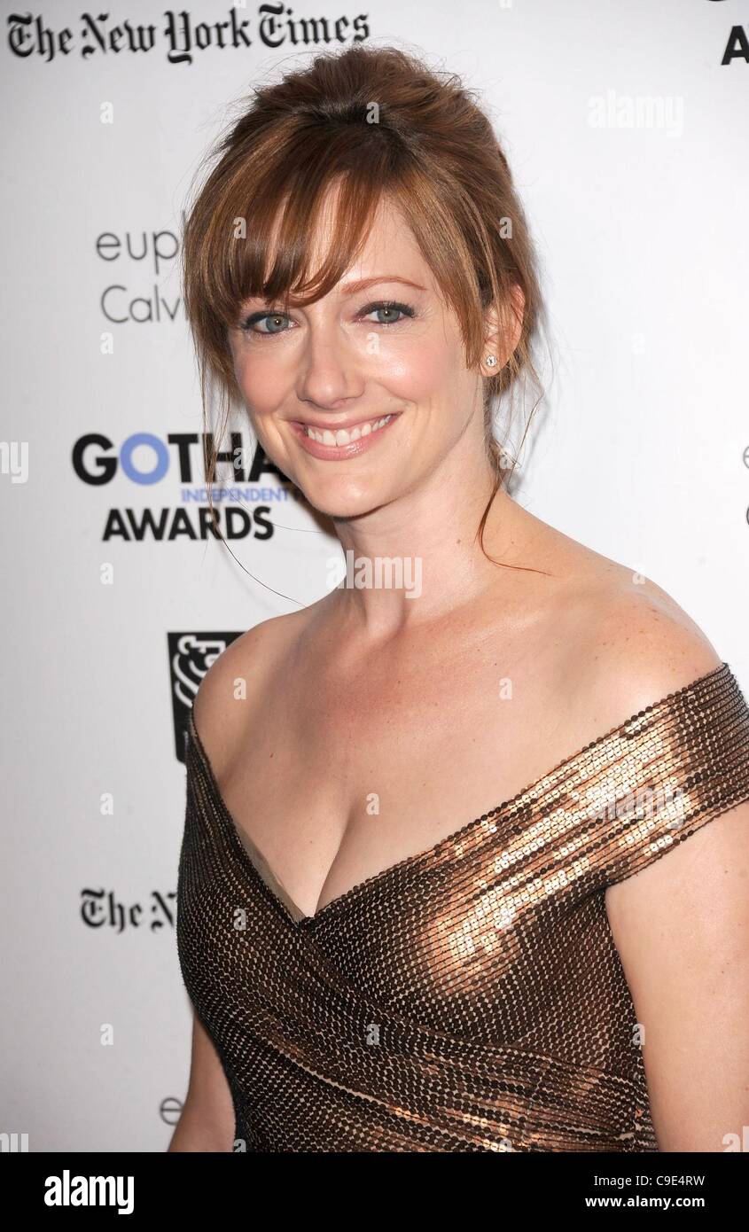 Judy Greer at arrivals for IFP'S 21st Annual Gotham Independent Film Awards, Cipriani Restaurant Wall Street, New York, NY November 28, 2011. Photo By: Kristin Callahan/Everett Collection Stock Photo