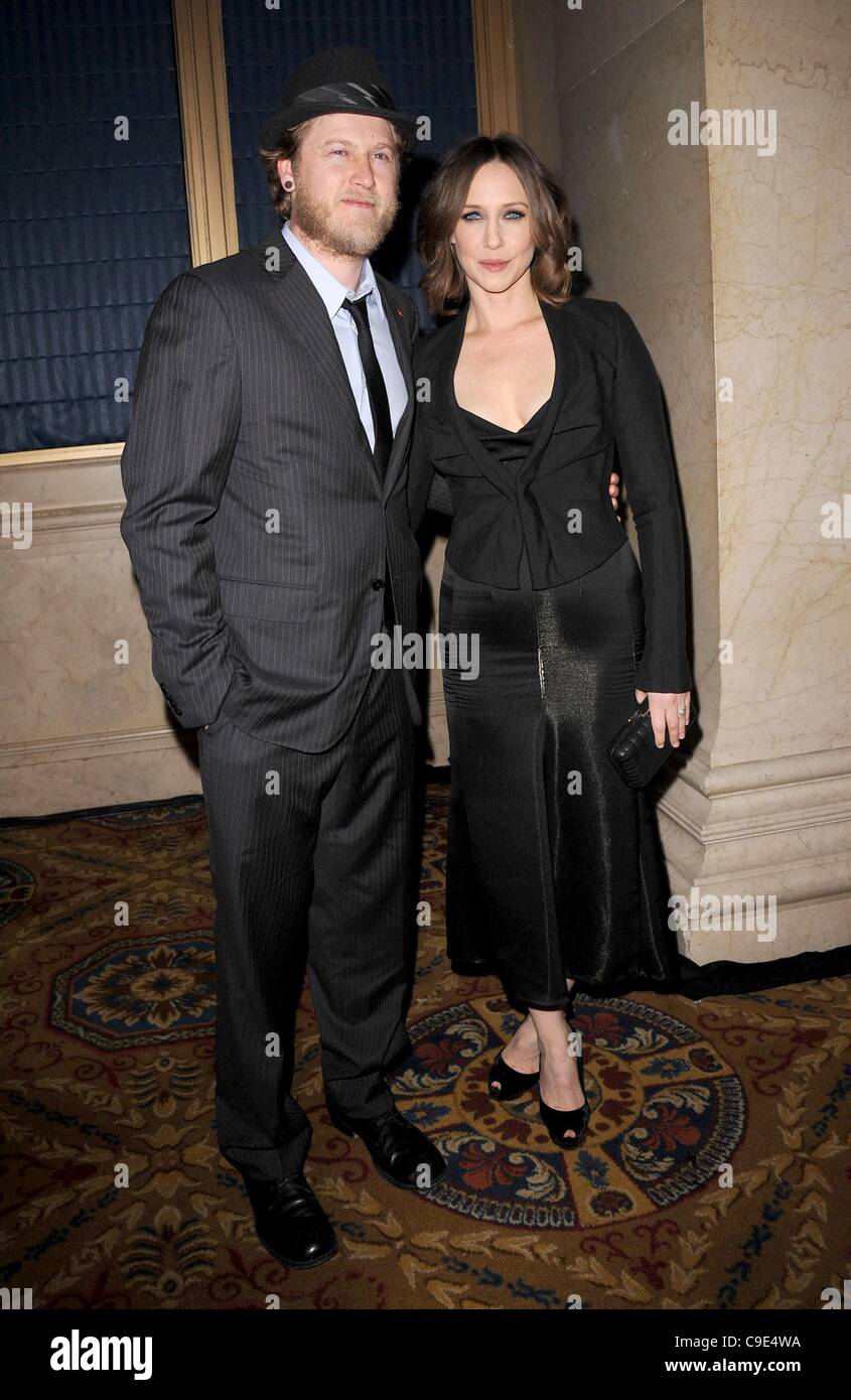 Renn Hawkey, Vera Farmiga at arrivals for IFP'S 21st Annual Gotham Independent Film Awards, Cipriani Restaurant Wall Street, New York, NY November 28, 2011. Photo By: Kristin Callahan/Everett Collection Stock Photo