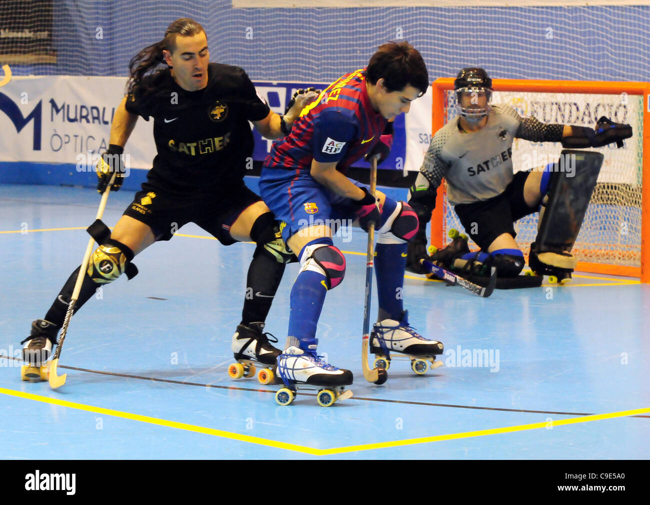 Roller hockey barcelona hi-res stock photography and images - Alamy