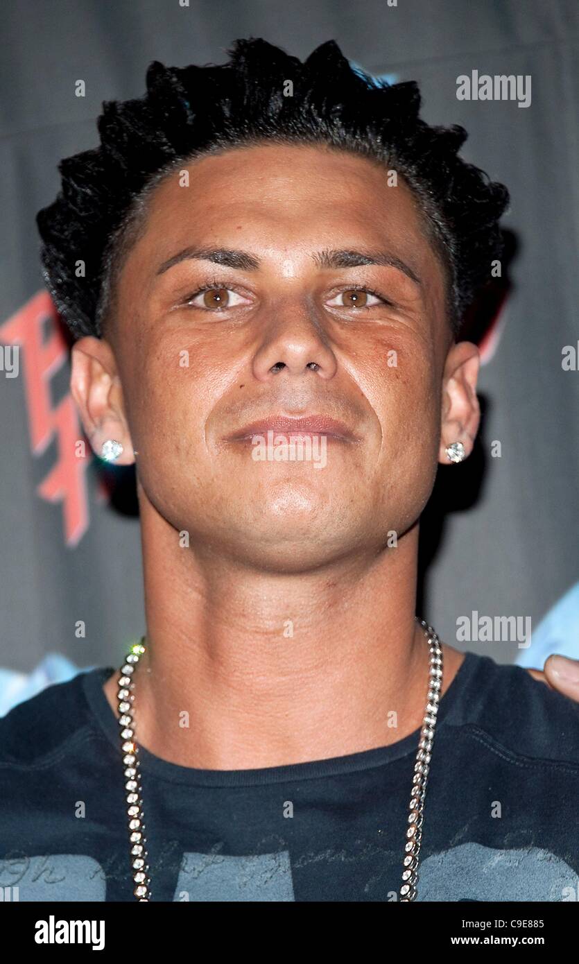 Celebrity DJ and star of "Jersey Shore" Paul (Pauly D) DelVecchio inside  for Paul 'Pauly D' DelVecchio Handprint Ceremony at Planet Hollywood,  Planet Hollywood Times Square, New York, NY November 30, 2011.