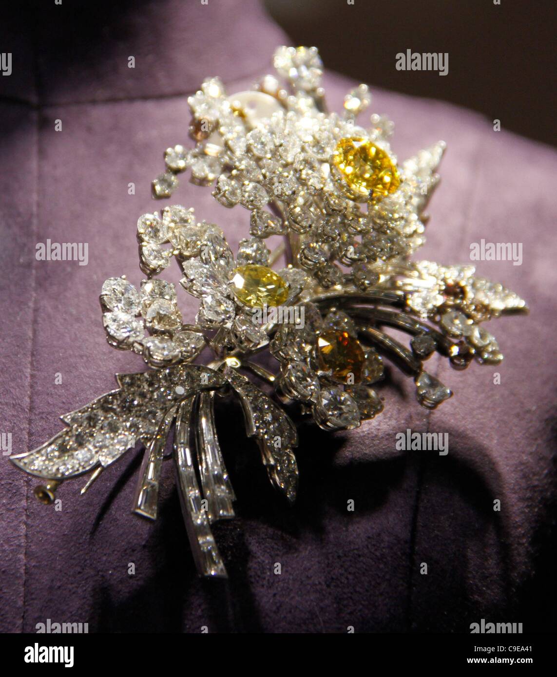 Elizabeth Taylor Collection inside for Christie's Press Preview for The