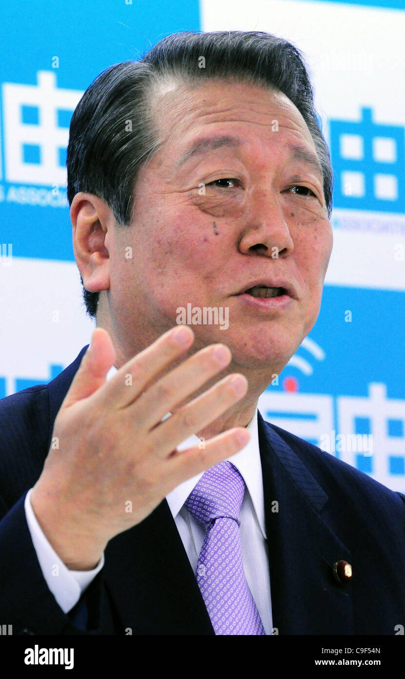 Dec. 11, 2011 Tokyo, Japan ICHIRO OZAWA , former leader of the