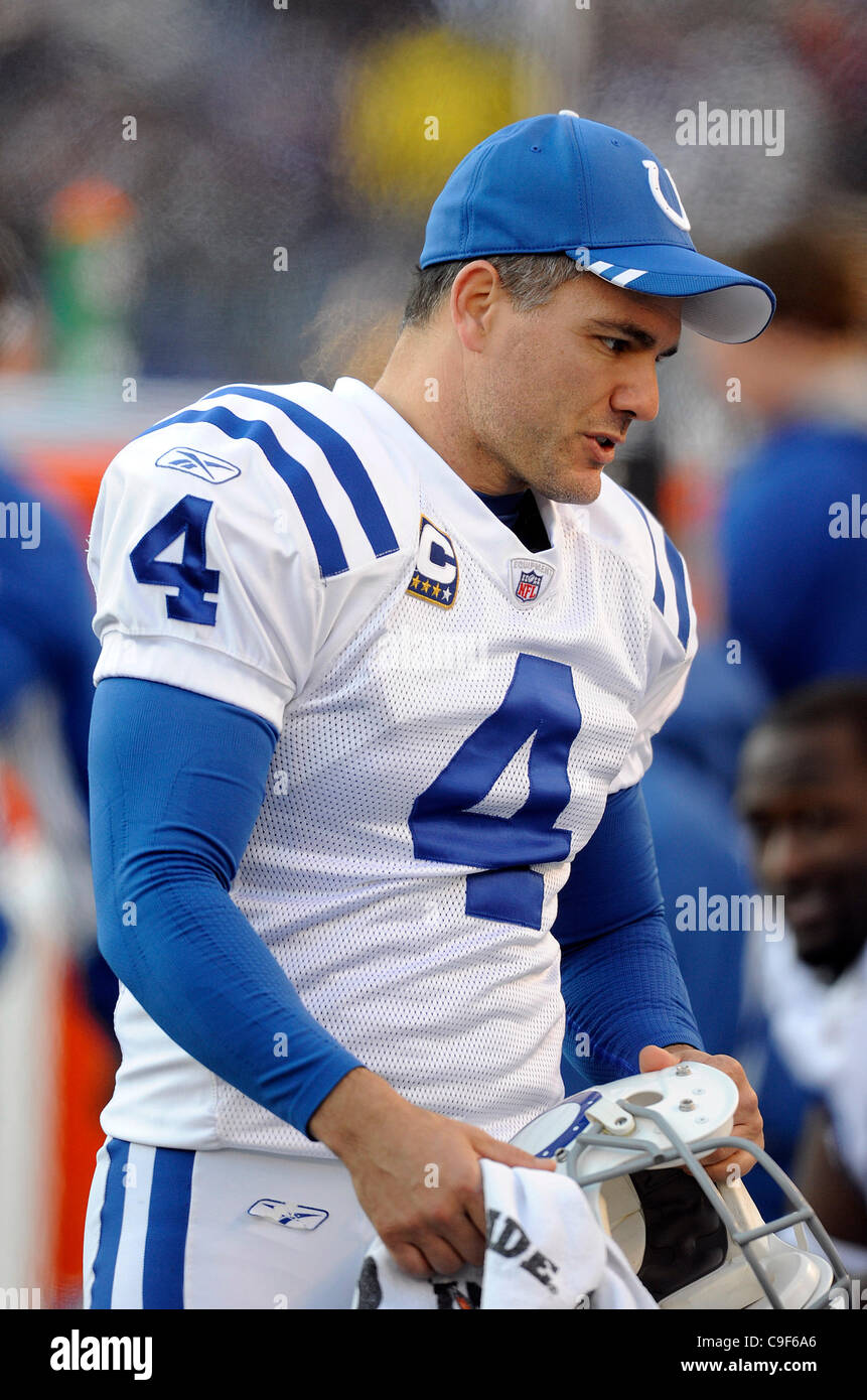 Dec. 11, 2011 Baltimore, Maryland, U.S Kicker Adam Vinatieri (4) of