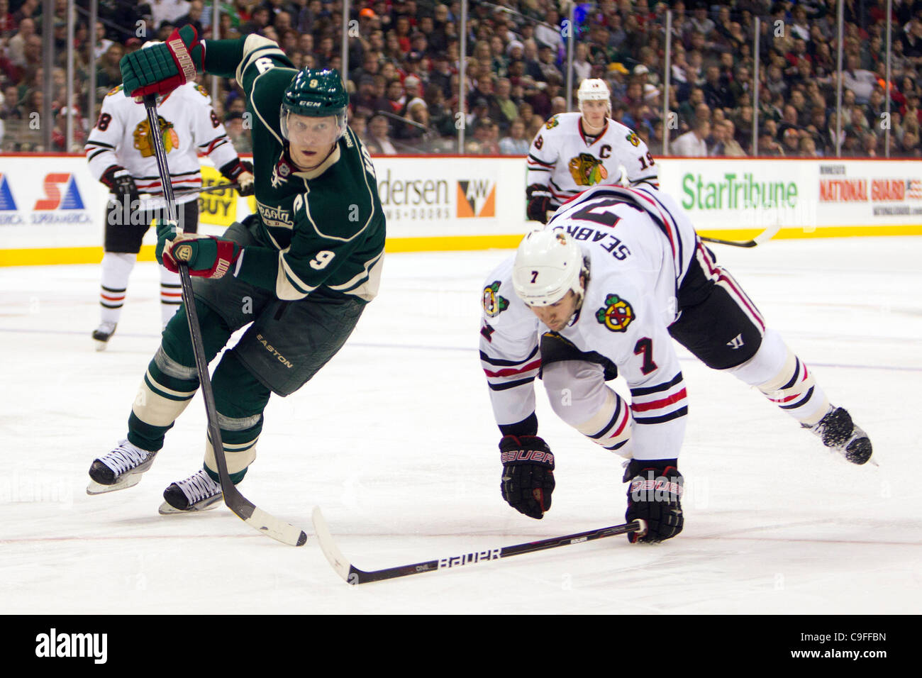 Dec. 14, 2011 - St. Paul, Minnesota, U.S - Minnesota Wild center Mikko