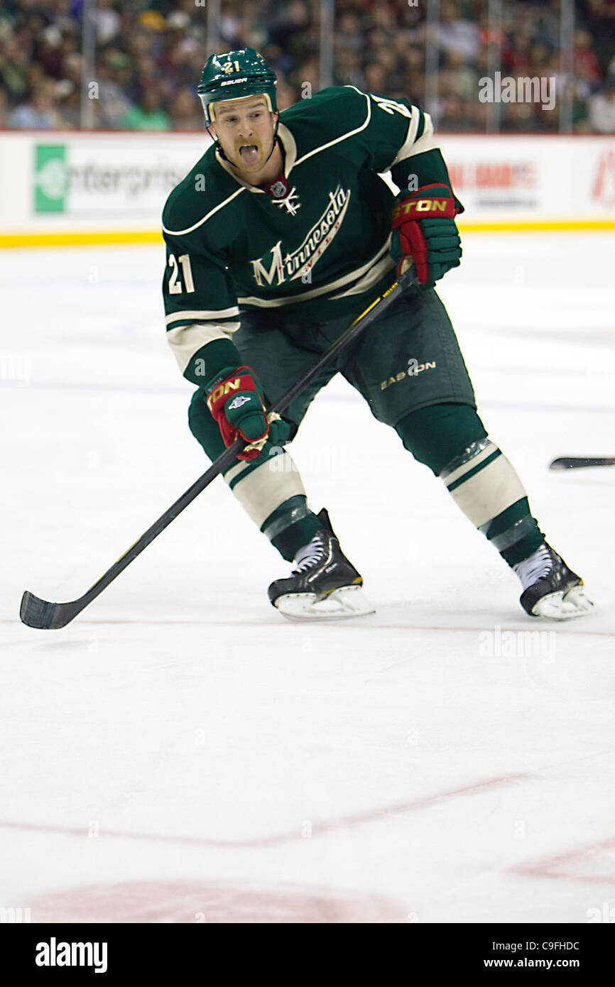 Dec. 14, 2011 - St. Paul, Minnesota, U.S - Minnesota Wild center Kyle ...