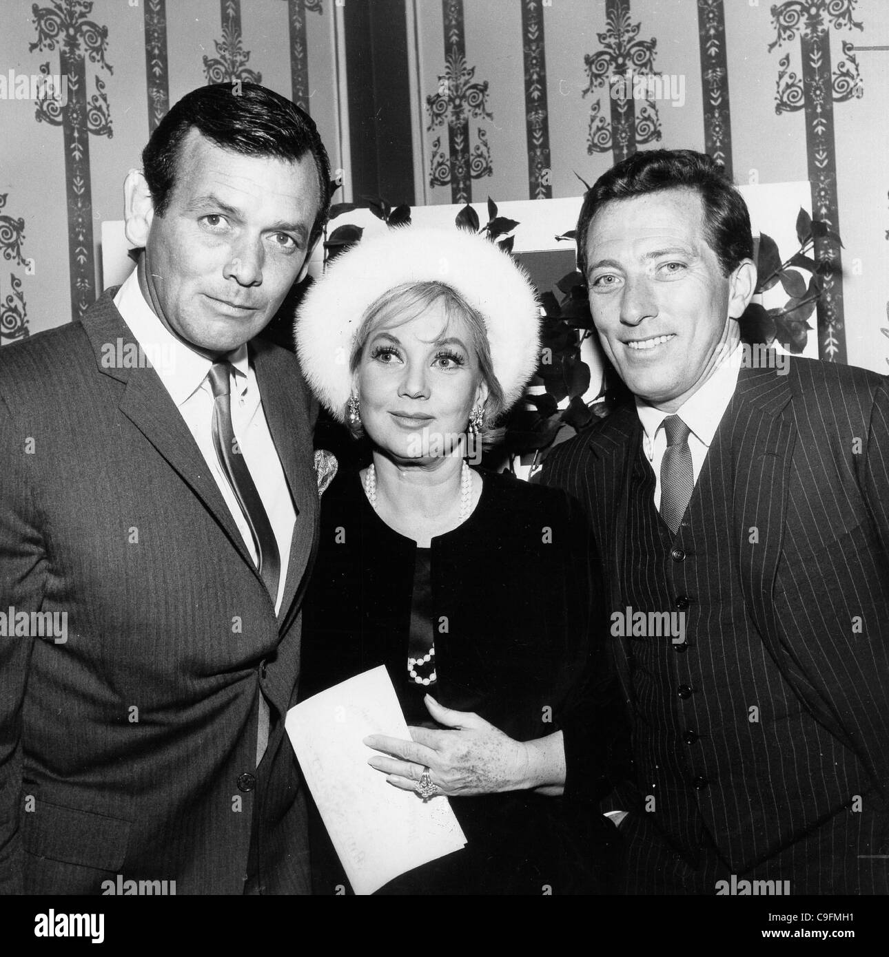 Dec. 15, 2011 - ANN SOTHERN with David Janssen and Andy Williams at the   Noms.Supplied by   Photos, inc.(Credit Image: Â© Globe Photos/ZUMAPRESS.com) Stock Photo
