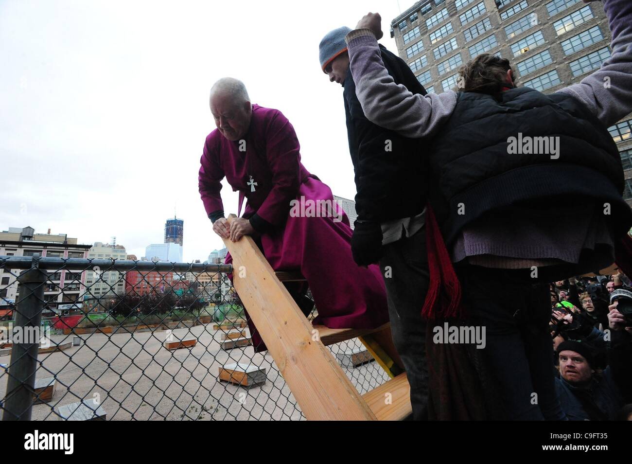 Dec. 17, 2011 - Manhattan, New York, U.S. - Bishop GEORGE PACKARD is ...
