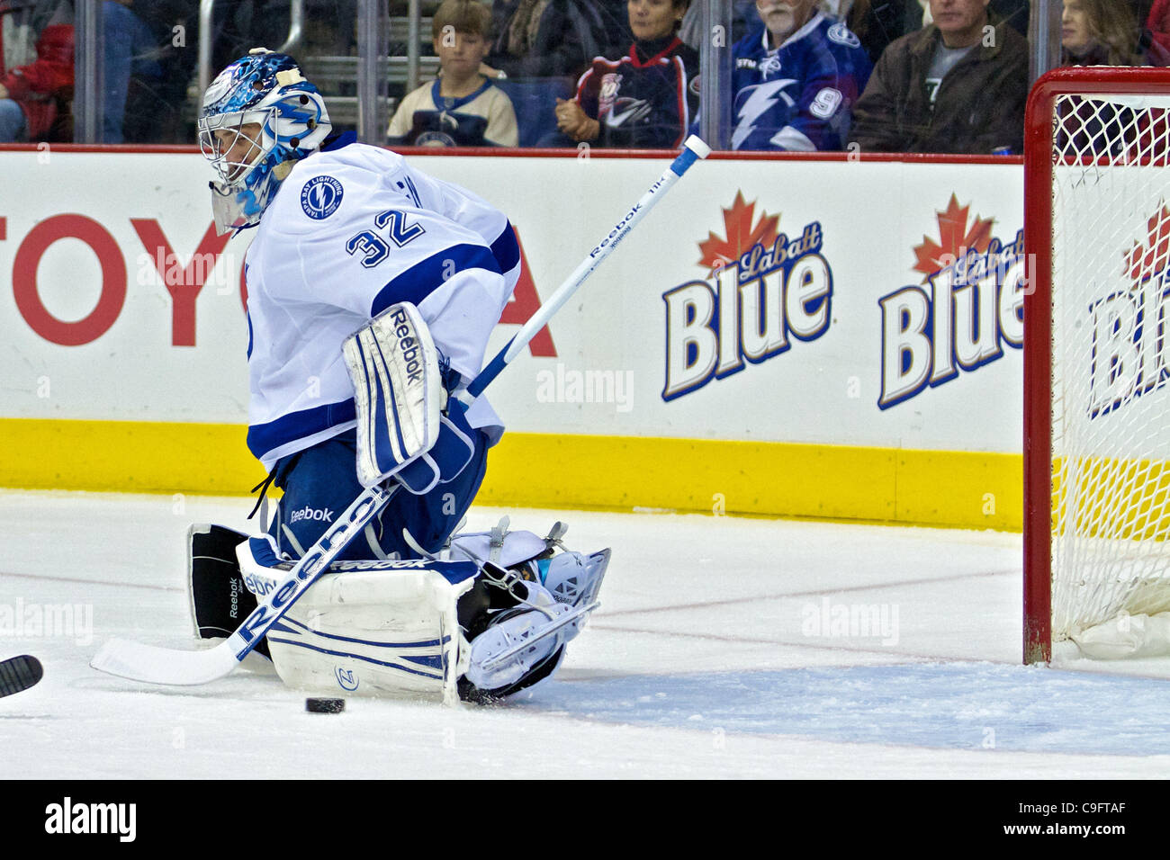 Dec. 17, 2011 Columbus, Ohio, U.S Tampa Bay Lightning goalie