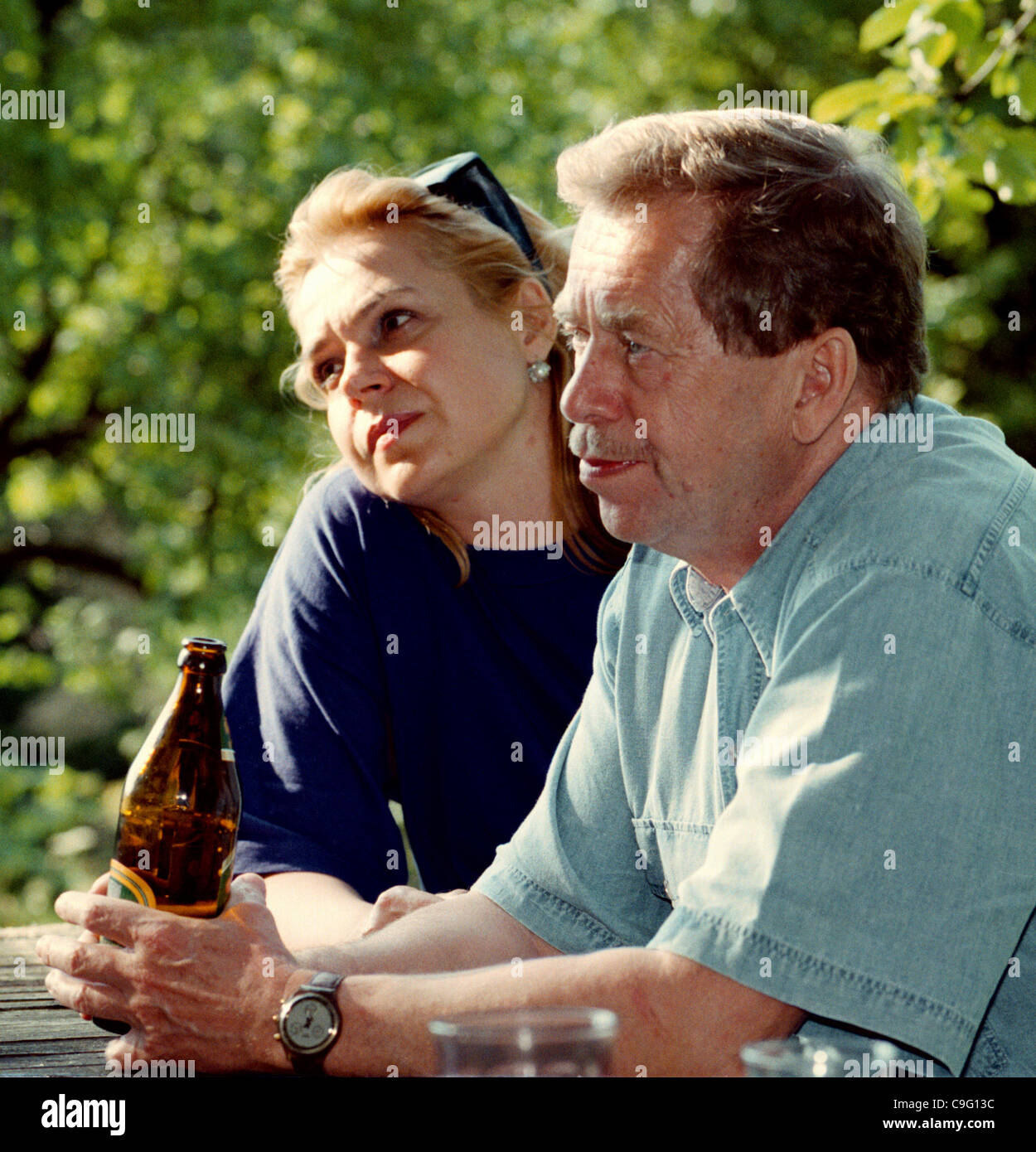 file-photopresident-vaclav-havel-and-his