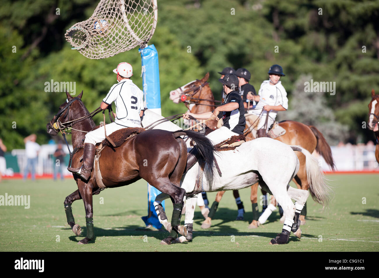 Grand Final of 70th Argentina Pato Open. Pato, also known as Horseball
