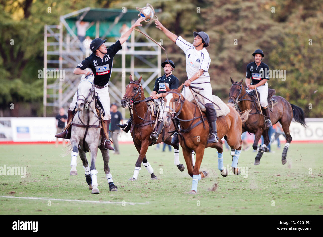 Grand Final of 70th Argentina Pato Open. Pato, also known as Horseball