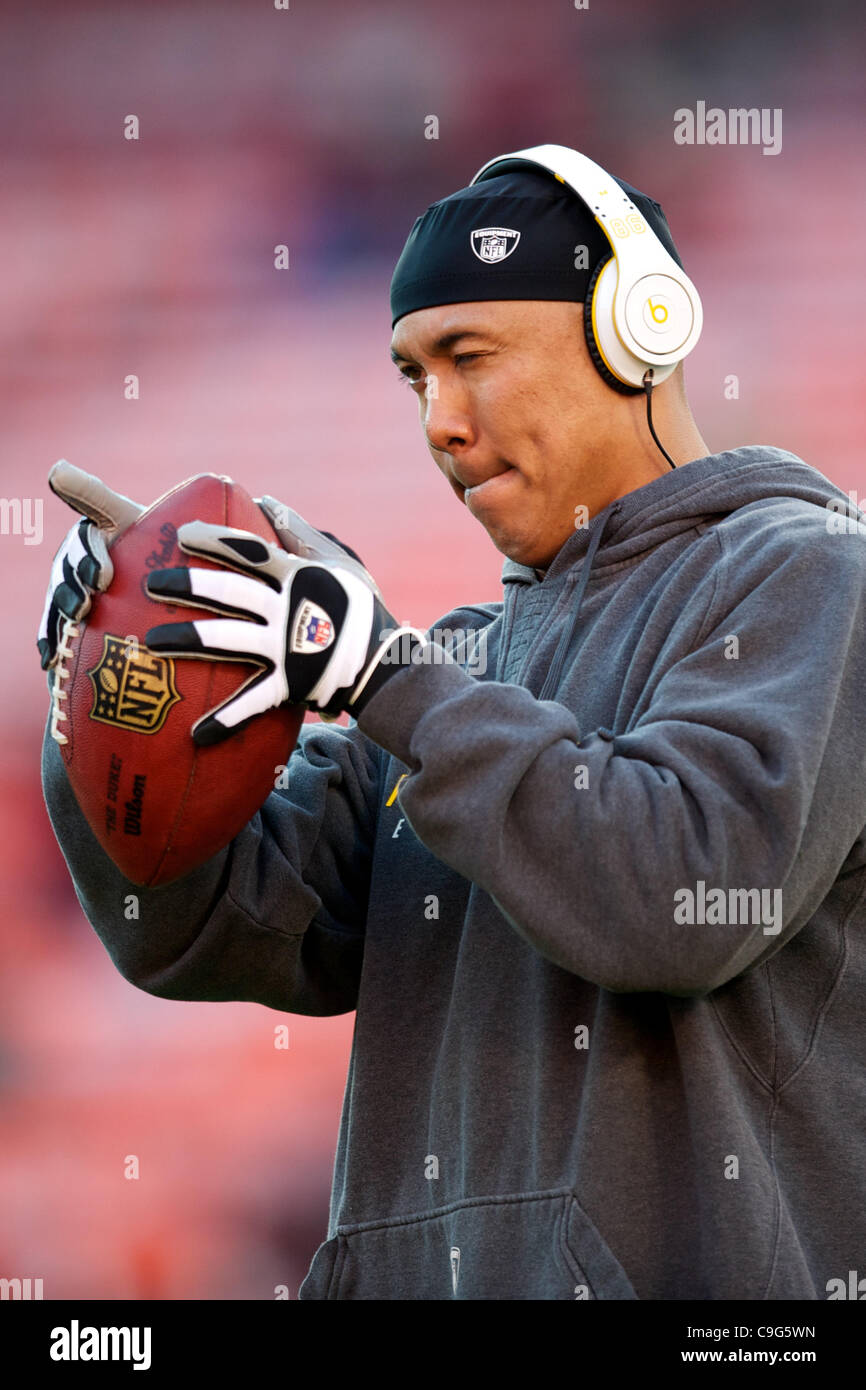 Dec. 19, 2011 - San Francisco, California, U.S - Steelers Wide Receiver ...