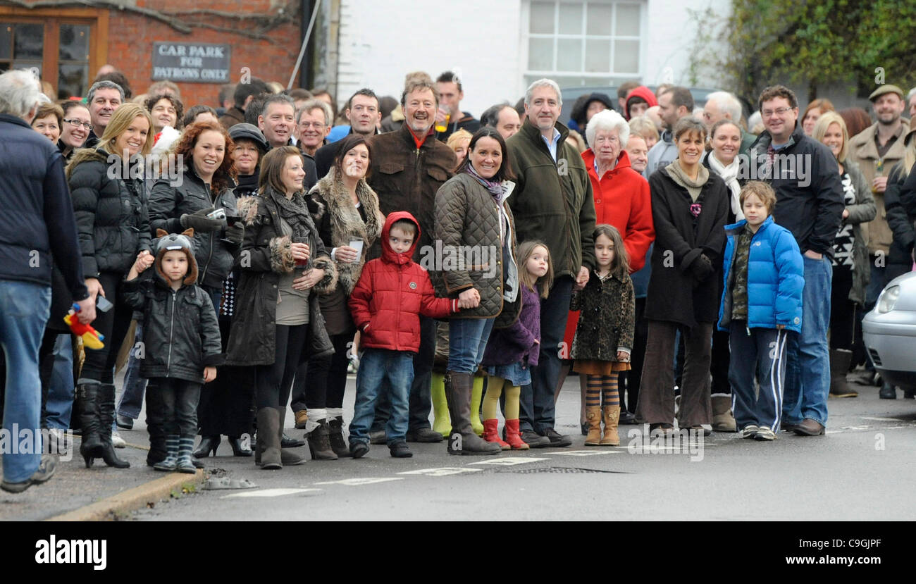 East Hoathly, East Sussex, UK. 26th Dec, 2011. Teams in fancy dress turned out in style for the Boxing Day Pram race in East Hoathly and were cheered on by large crowds. The annual event organised by the Carnival Society raises money for local charities. Credit: Jim Holden/Alamy Live News Stock Photo