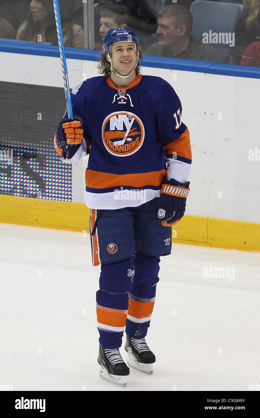 2011-12 Matt Martin New York Islanders Game Worn Jersey – Alternate - Photo  Match – Team Letter