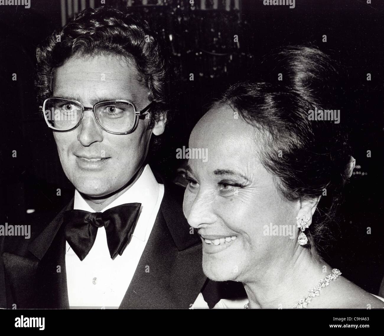 Dec. 20, 2011 MERLE OBERON with husband Rob Wolders at the Variety