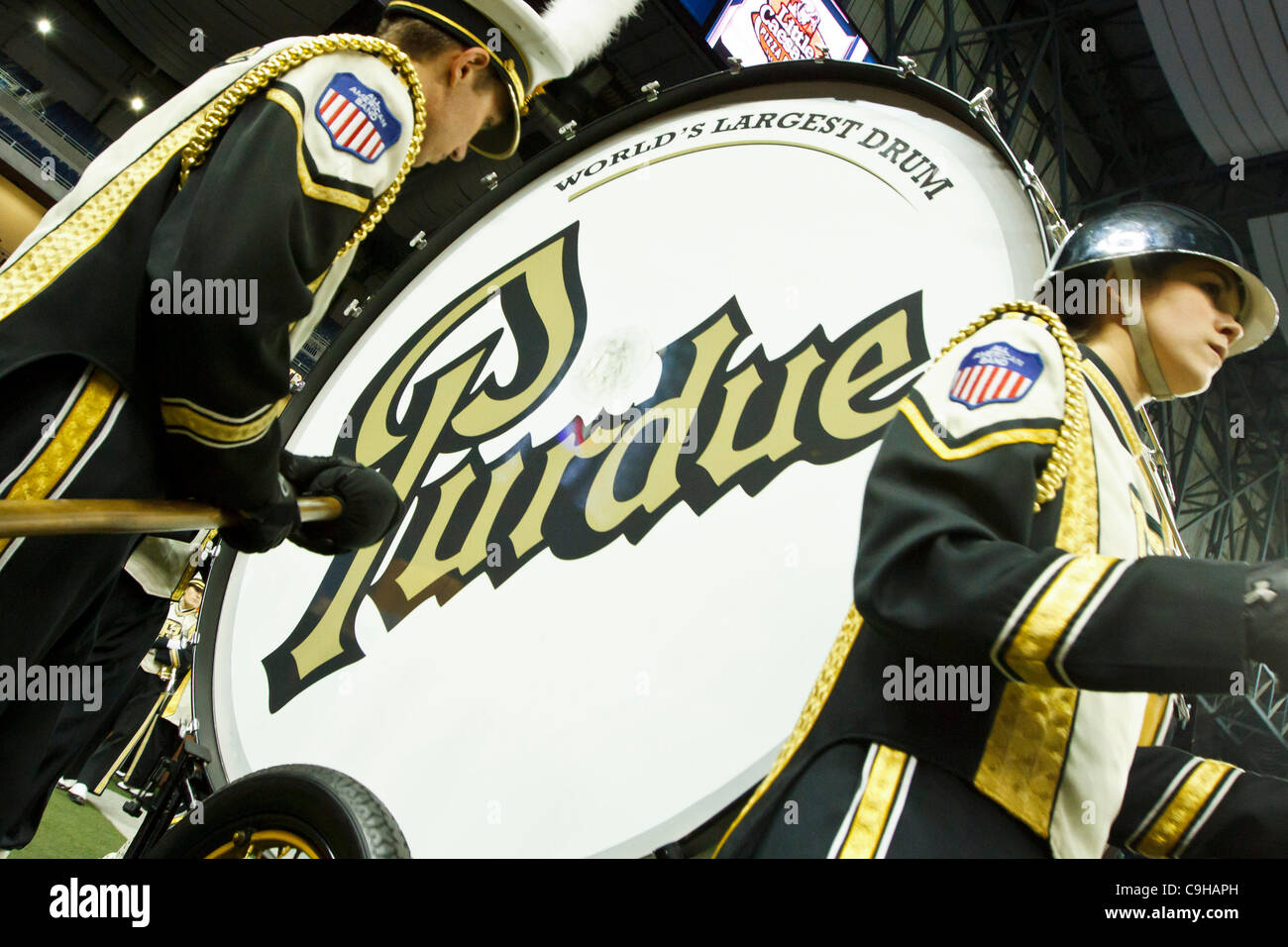 Dec. 27, 2011 Detroit, Michigan, U.S A ground level view of the