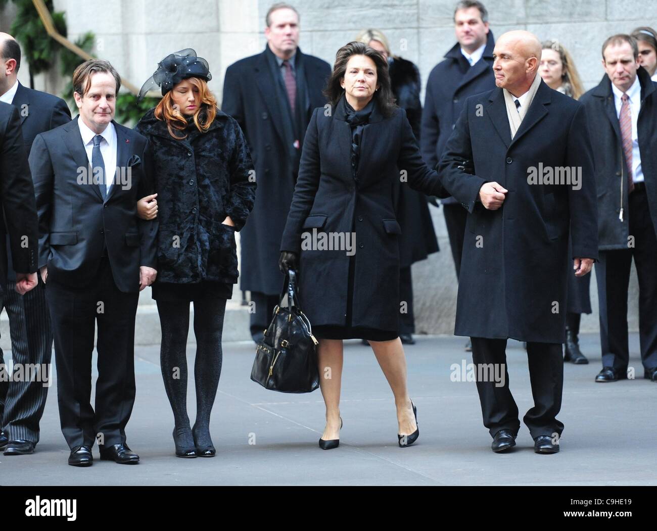 Jan. 5, 2012 - Manhattan, New York, U.S. - MATT BADGER (L), MADONNA ...