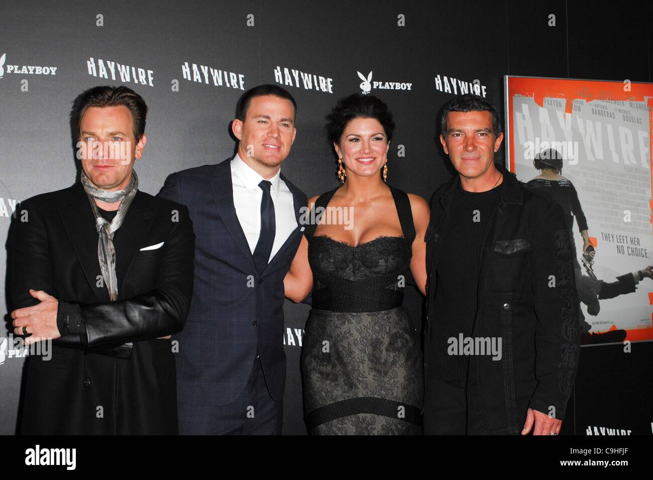 Ewan McGregor, Channing Tatum, Gina Carano, Antonio Banderas at
