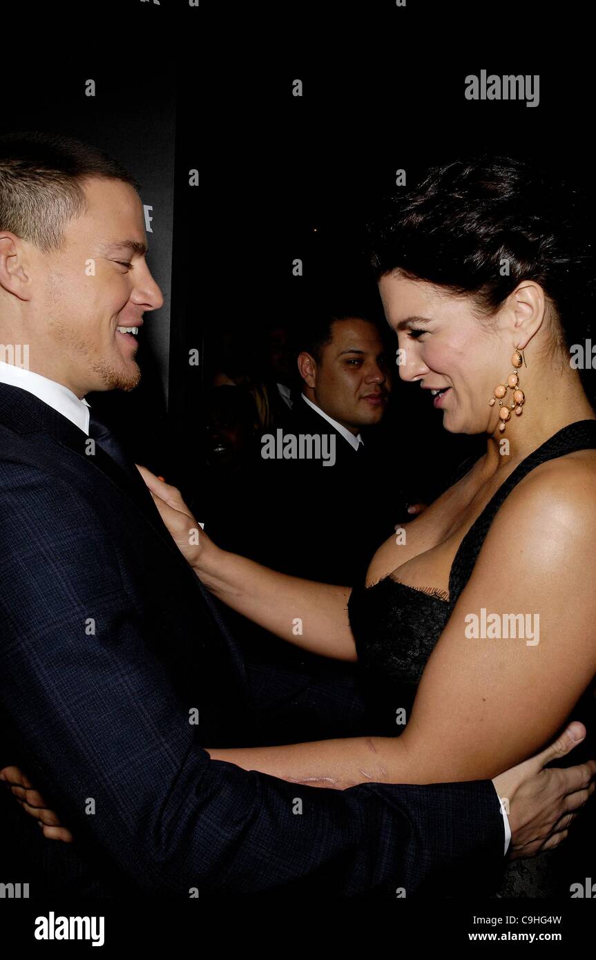 Channing Tatum, Gina Carano at arrivals for HAYWIRE Premiere, Directors Guild of America (DGA