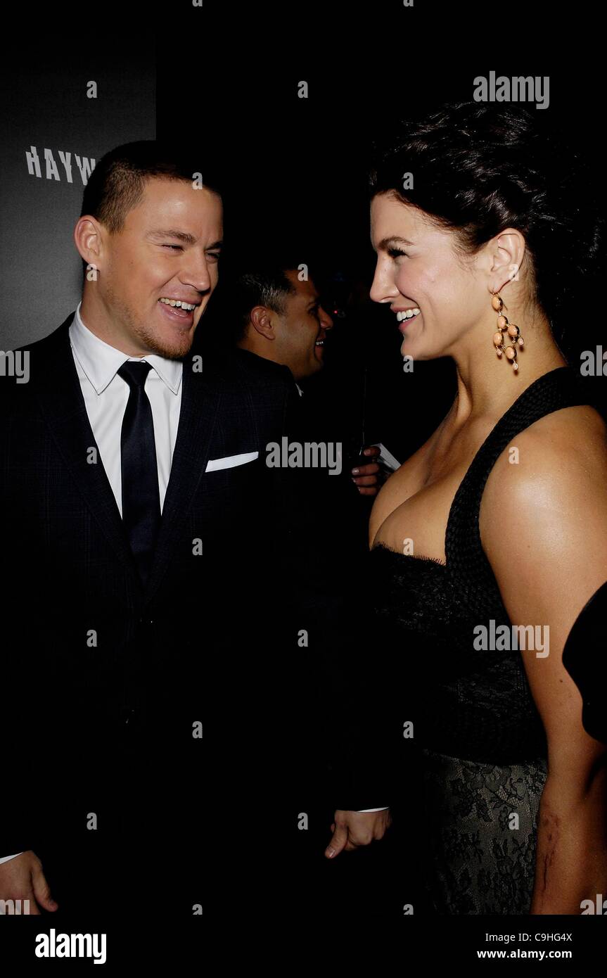 Channing Tatum, Gina Carano at arrivals for HAYWIRE Premiere, Directors Guild of America (DGA