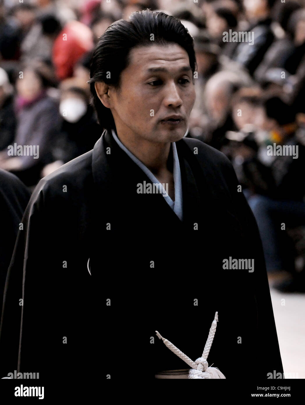 Takanohana, Tokyo, Japan, January 6, 2012 : Oyakata (Coaches) of ...