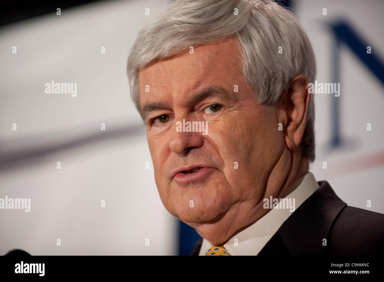 Manchester, NH, Unites States 1/8/12 Former Speaker of the House