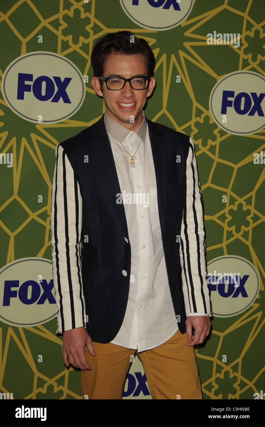 Kevin McHale in attendance for Fox All-Star Party, Castle Green, Pasadena, CA January 8, 2012. Photo By: Dee Cercone/Everett Collection Stock Photo