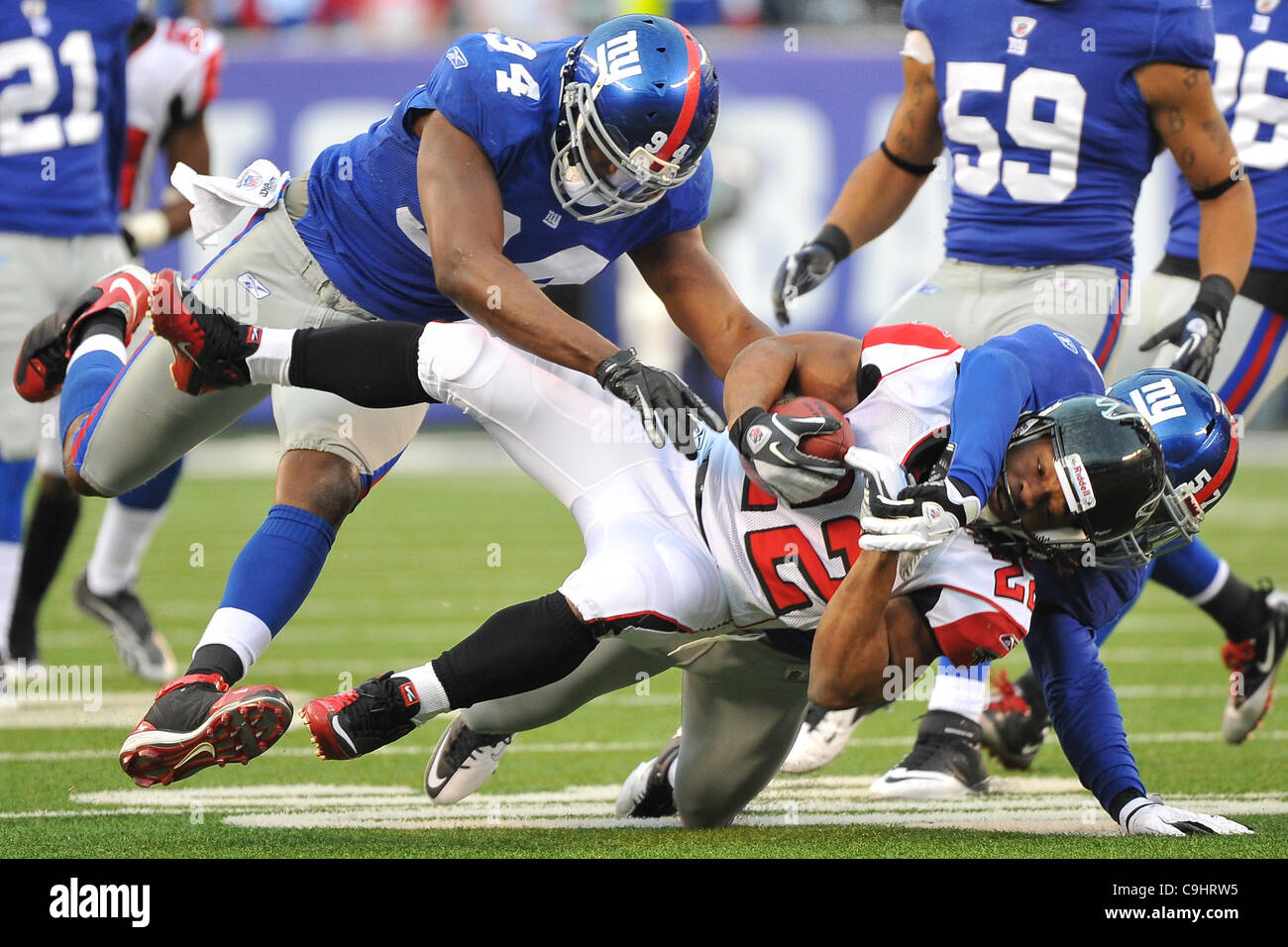 Derrick Rutherford Jan. 8, 2012 - East Rutherford, New Jersey, U.S - New York Giants ...