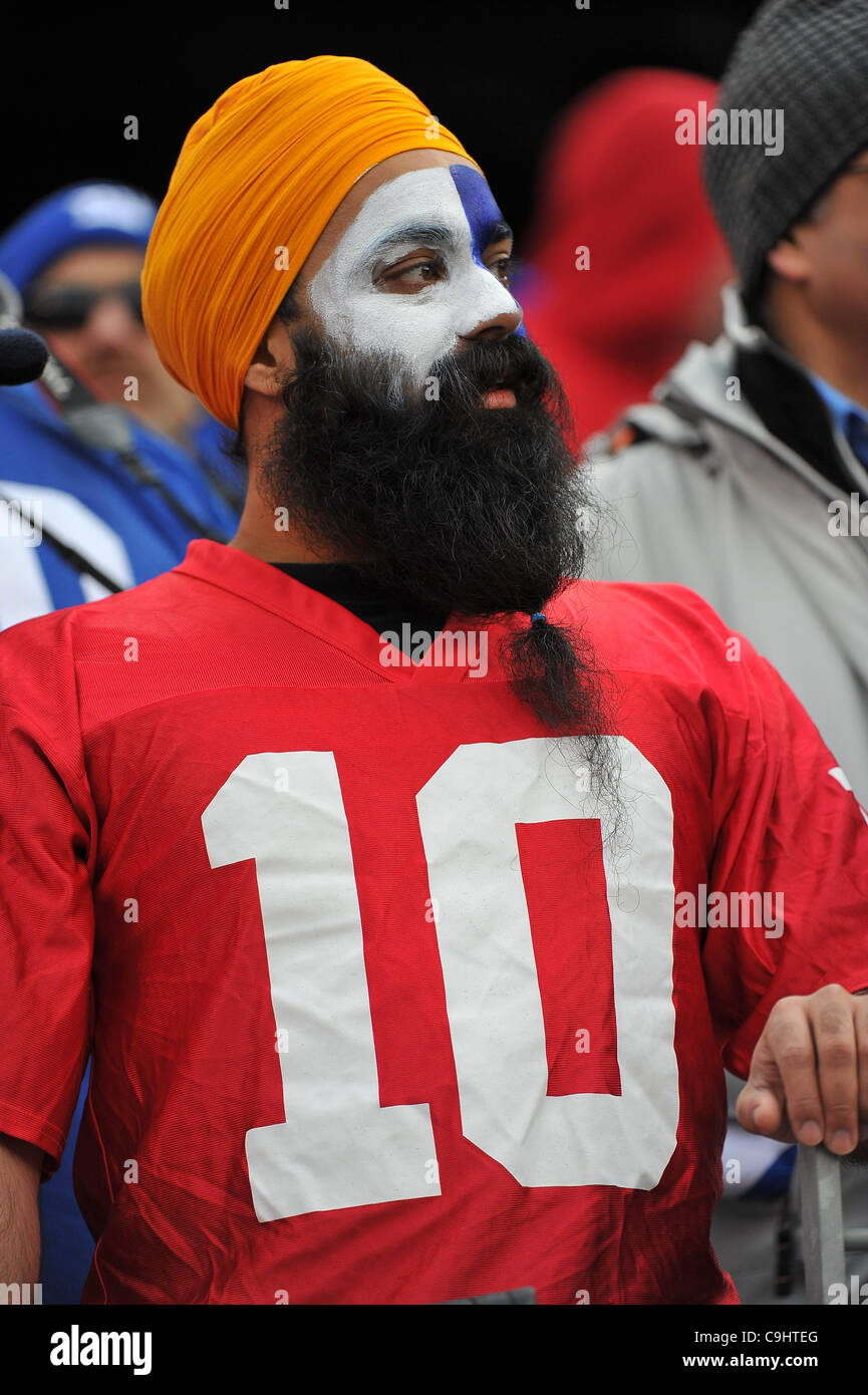 Jan. 8, 2012 East Rutherford, New Jersey, U.S New york Giants fan