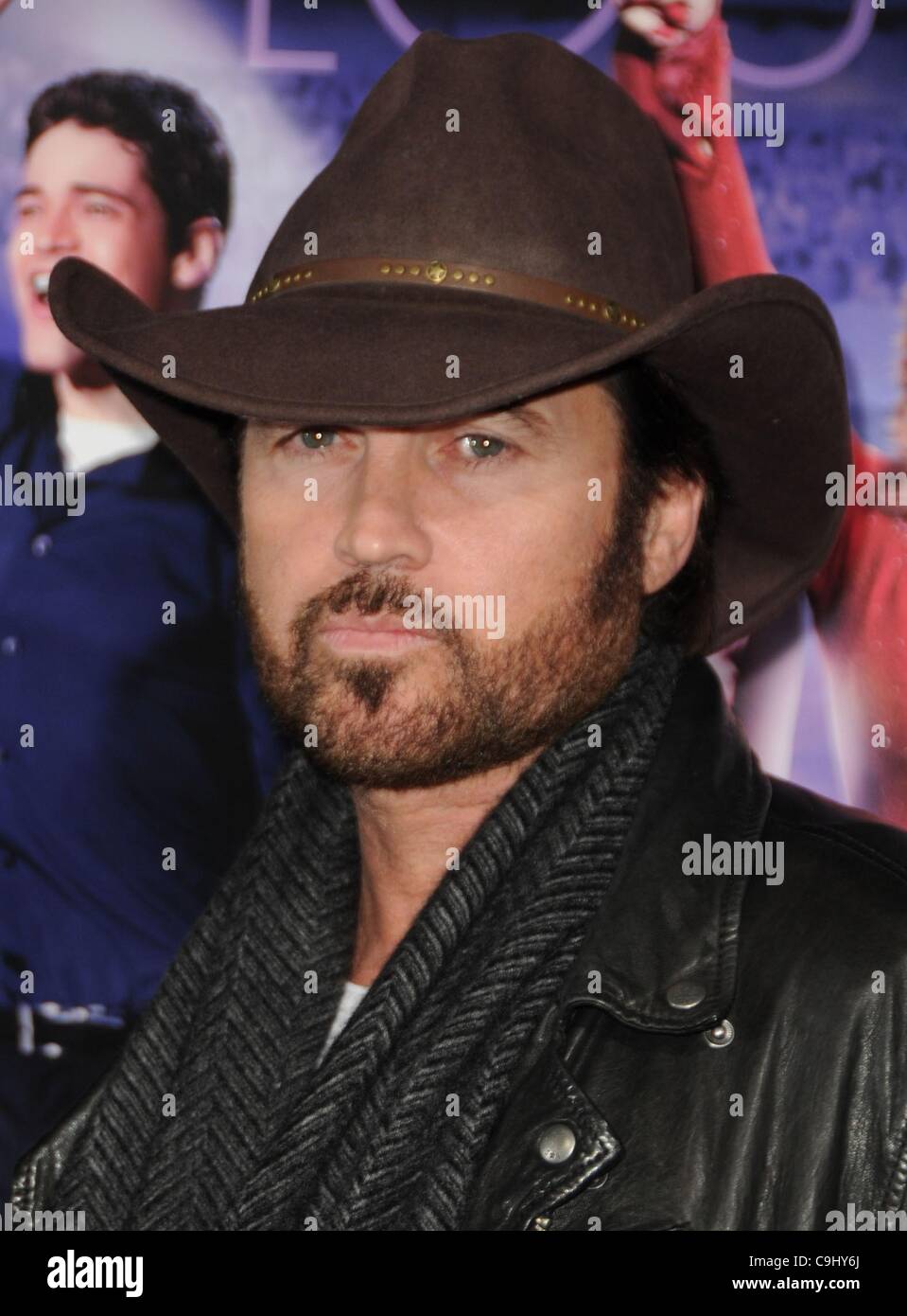 Billy Ray Cyrus at arrivals for JOYFUL NOISE Premiere, Grauman's Chinese Theatre, Los Angeles, CA January 9, 2012. Photo By: Dee Cercone/Everett Collection Stock Photo