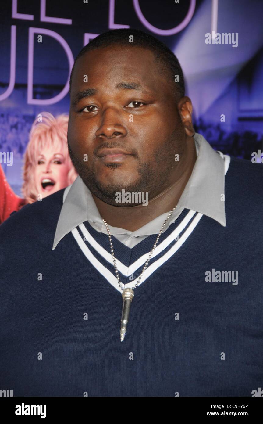 Quinton Aaron at arrivals for JOYFUL NOISE Premiere, Grauman's Chinese