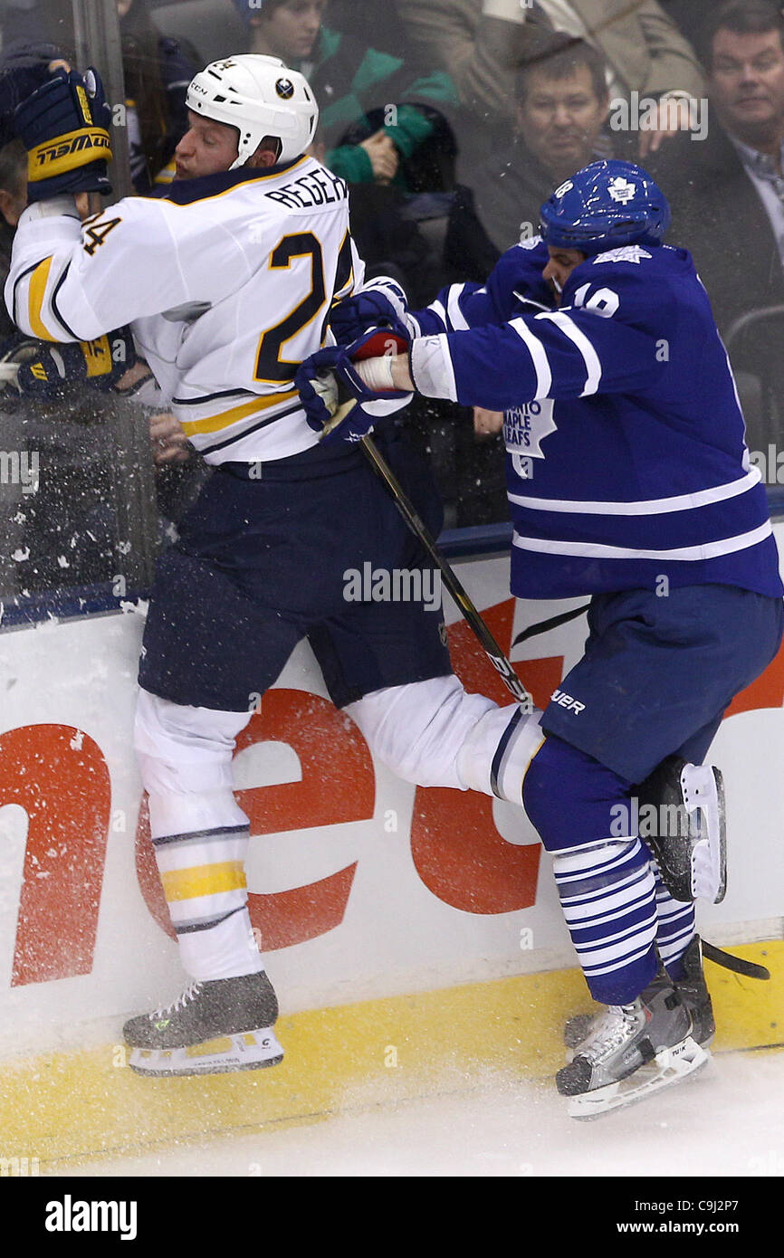 Robyn Ragehr Jan. 10, 2012 - Toronto, Ontario, Canada - Buffalo Sabres defenceman ...