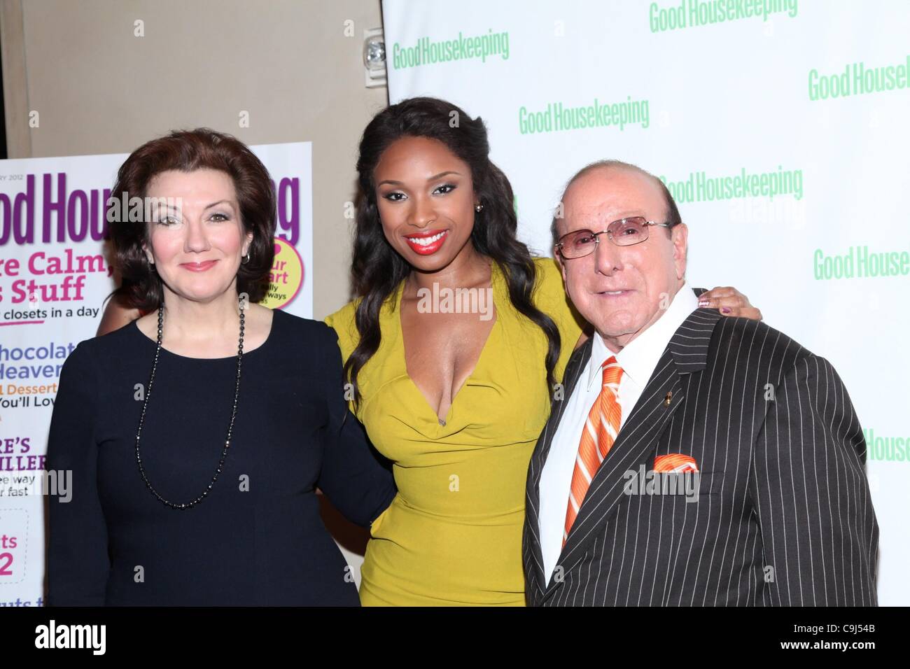 Rosemary Ellis, Jennifer Hudson, Clive Davis in attendance for Good