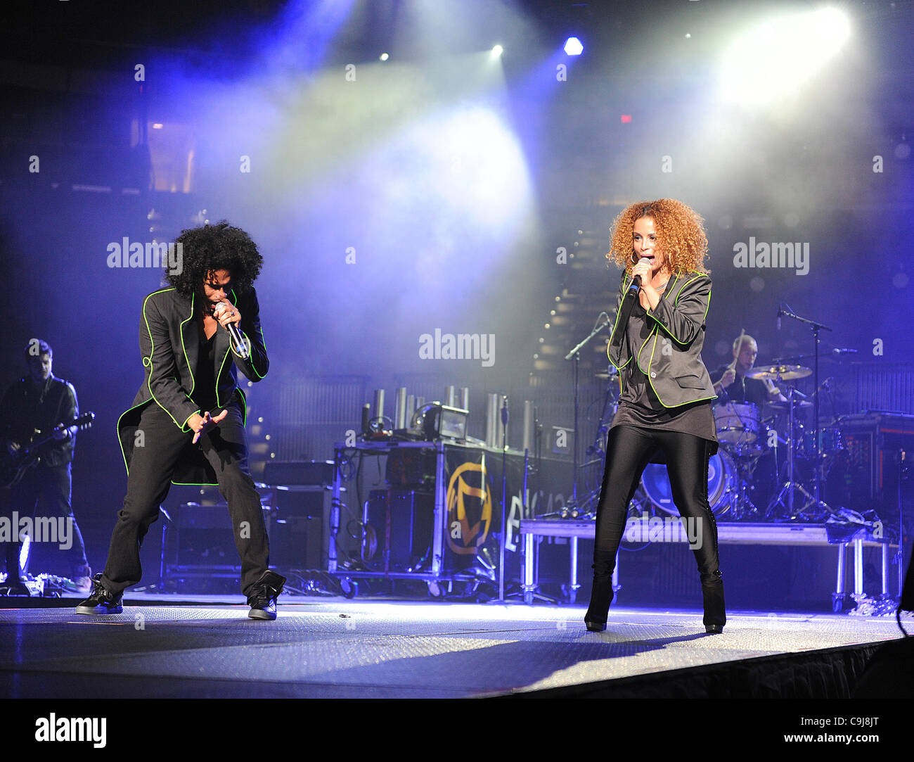 Jan 7, 2012 - Raleigh, North Carolina; USA - (L-R) Singers BIANCA REYES ...