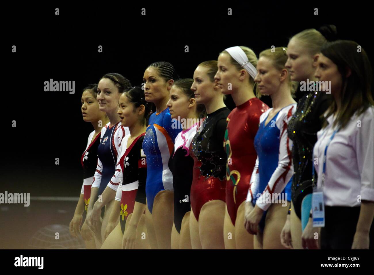Competitors in Womens trampoline in Visa International Gymnastics