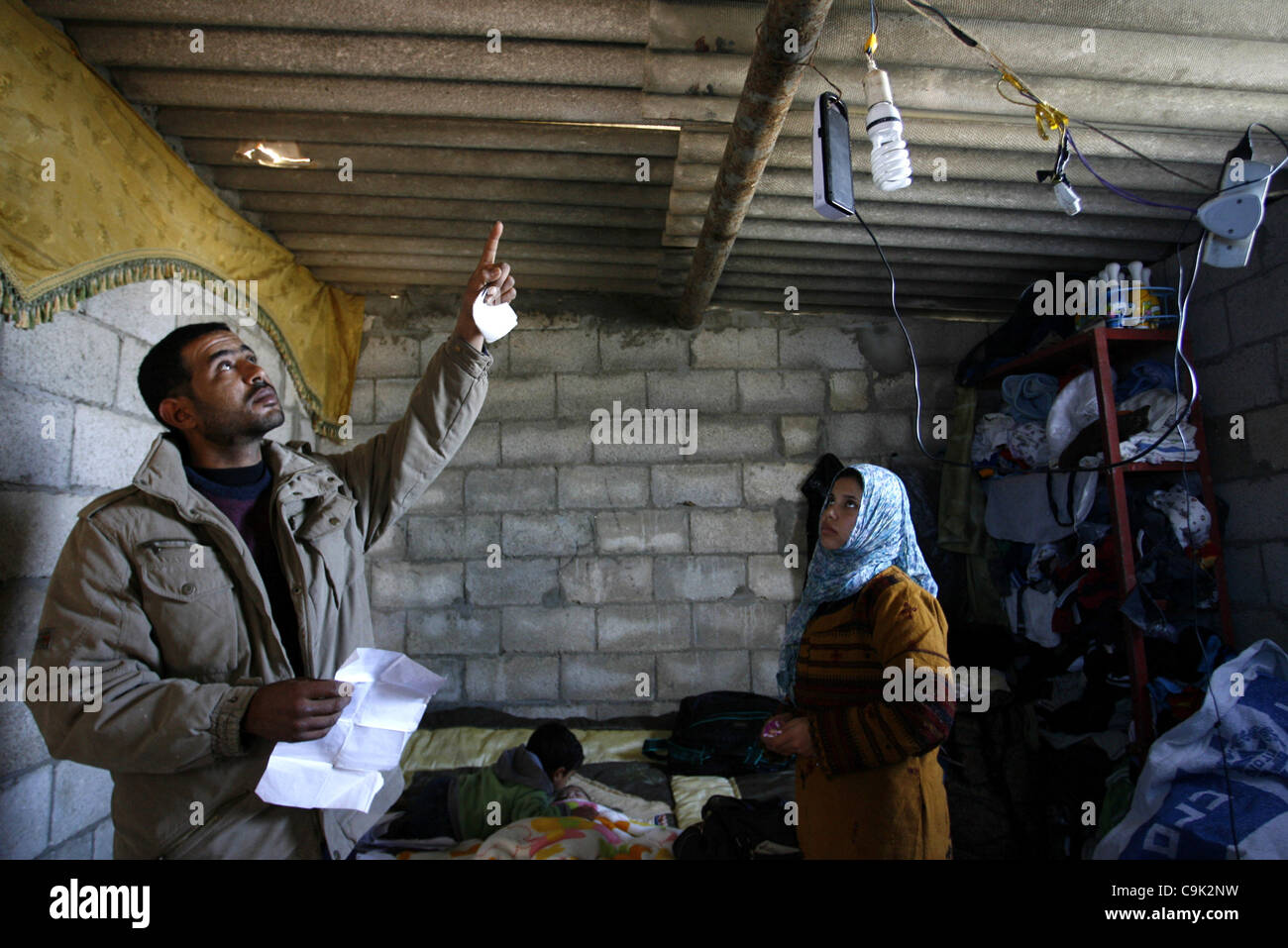 Jan. 15, 2012 - Khan Younis, Gaza Strip, Palestinian Territory ...